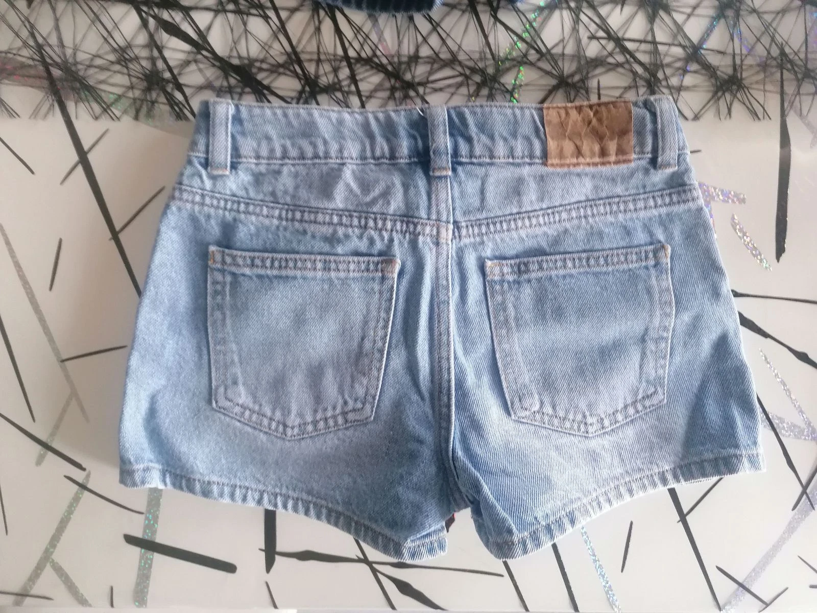 Lot of 2 denim shorts Size 10 years girl 👧🏻 – photo 3